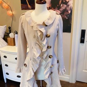 RARE Charlie & Robin Gumshoe Sweater Coat